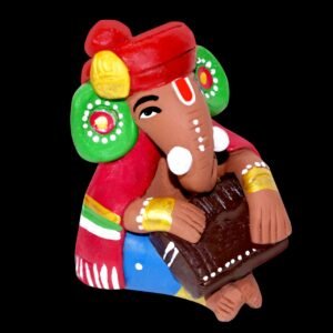 Sri Ganesh Harmonium Vadhya - Terracotta