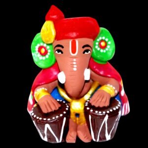 Sri Ganesh Tabla Vadhya - Terracotta
