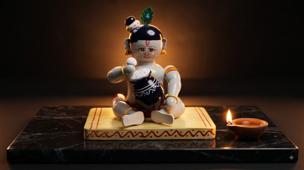 DCETK Butter Krishna Sitting
