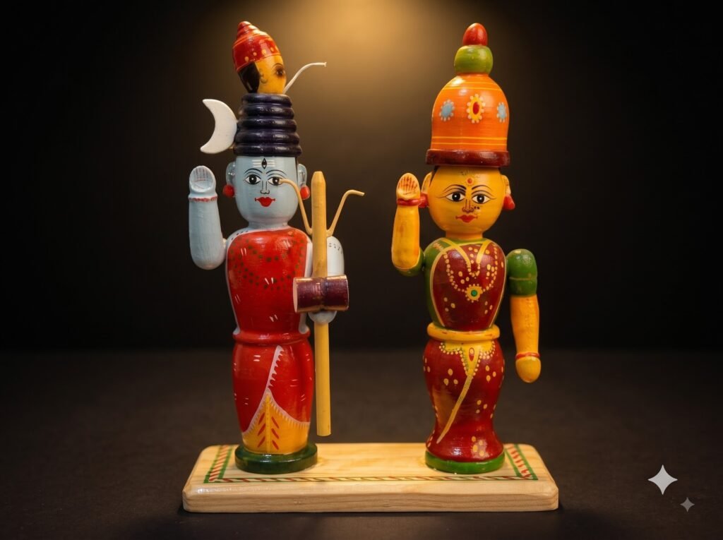 DCETK Shiv Parvathi  Standing