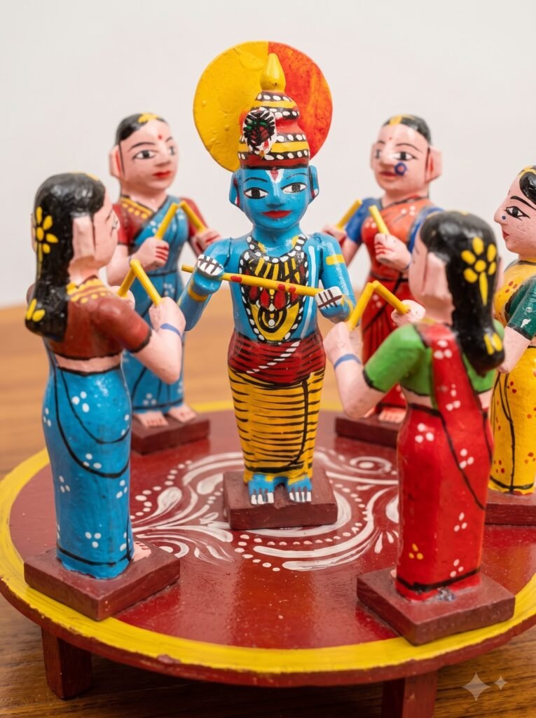 KOND Krishna - gopi Kolattam - dandia dance