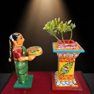KOND woman worshipping Tulasi Madam